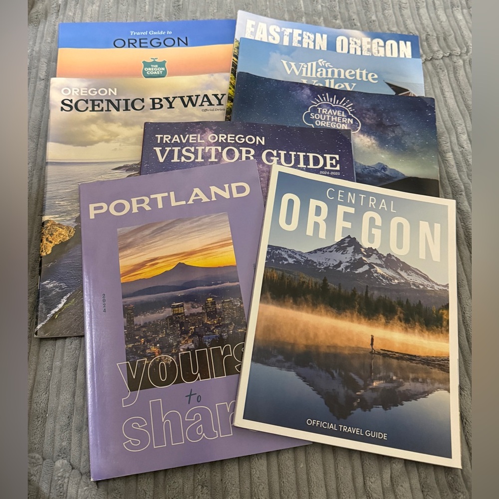 💜 Oregon Travel Ephemera Guides